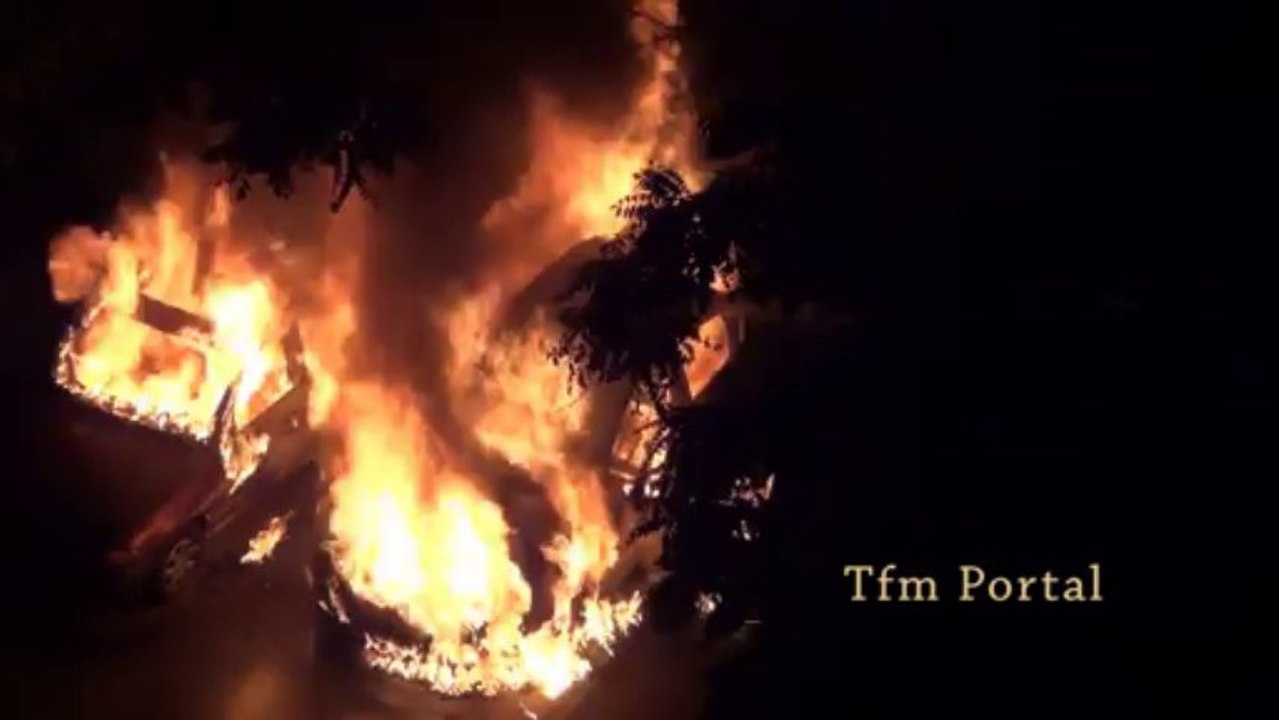 Incendiu masina august 2013