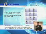 Secretario de seguridad de Miranda desmiente a ministra Iris Varela sobre supuesto secuestro de funcionario