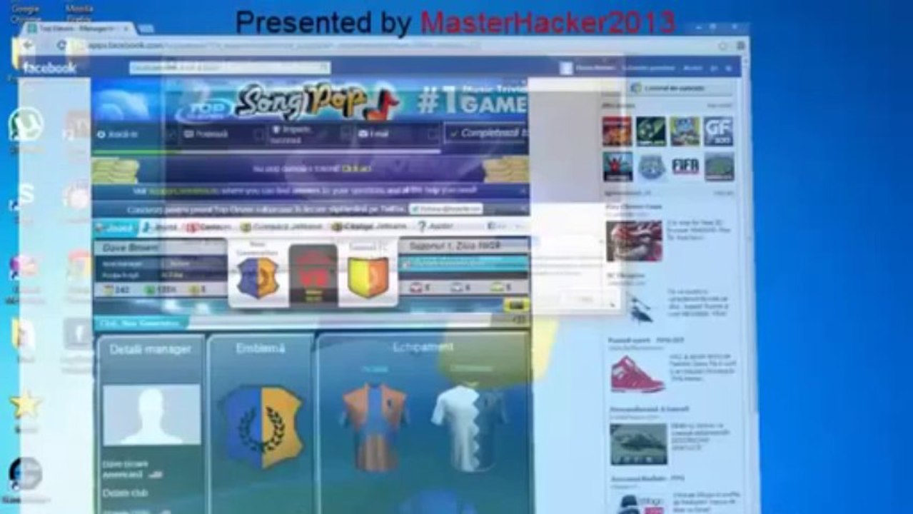 Top Eleven Football Manager Hack August 2013