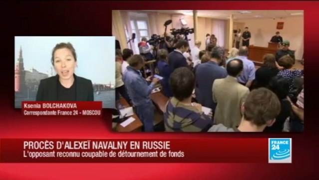 Le principal opposant de Poutine reconnu coupable de détournement de fonds