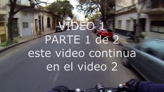Video 1 de 2, De Nicasio Oroño y Av. San Martin a Casa Rosada y Palermo en Bici