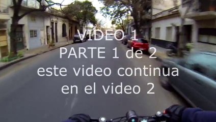 Video 1 de 2, De Nicasio Oroño y Av. San Martin a Casa Rosada y Palermo en Bici