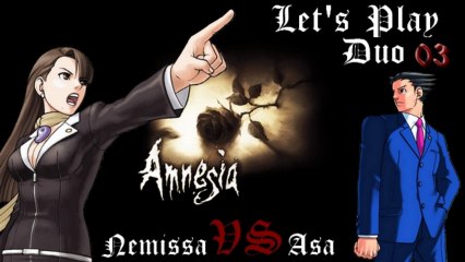 Let's Play | Amnesia : The Dark Descent [Nemi VS Asa] Ep.03 (PC) [FR]