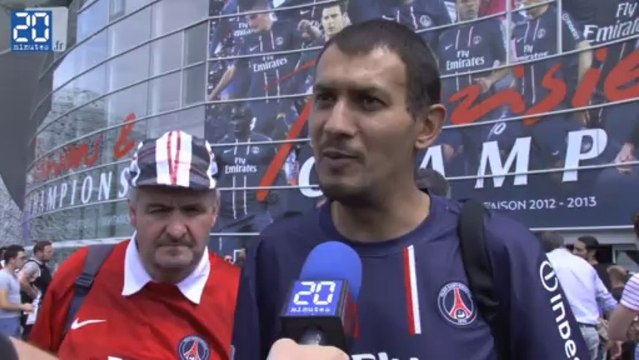 Micro-trottoir sur l'arrivée d'Edinson Cavani au PSG