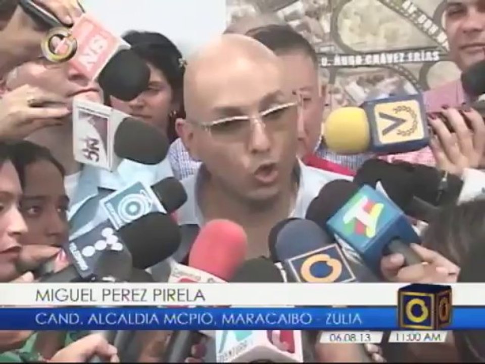 Pérez Pirela:  Datos en página del CNE, no son los de los registros internos, siempre voto en el Colegio La Chinita