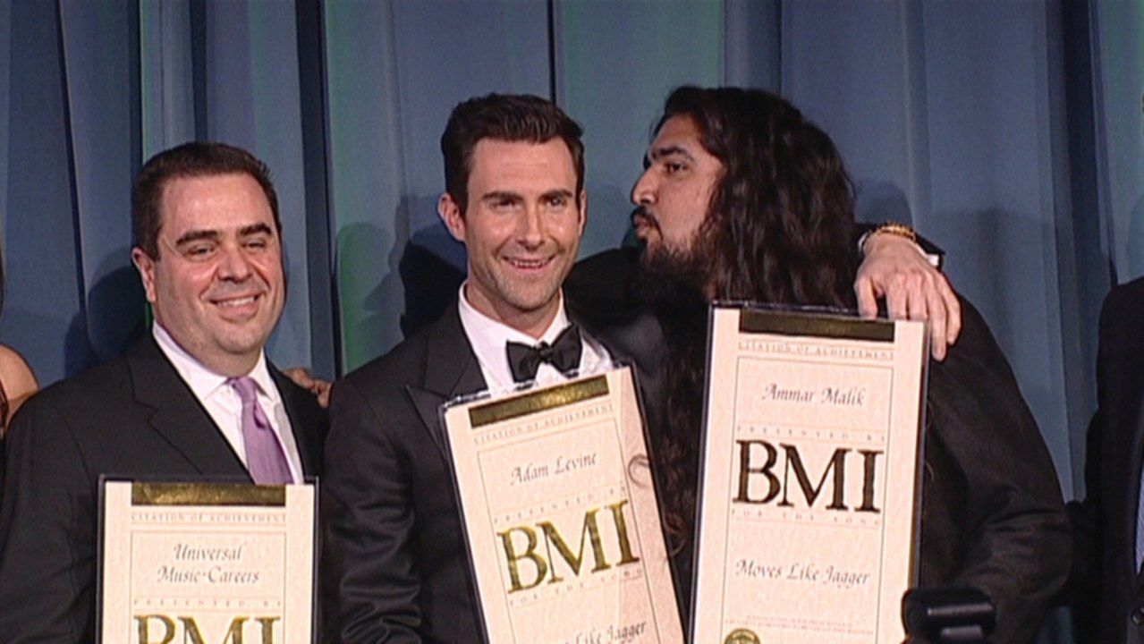 Adam Levine Scores President's Award At 61st Annual BMI Pop Awards