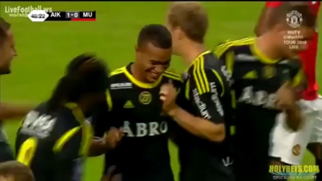 ไฮไลท์ฟุตบอลอุ่นเครื่อง เอไอเค 1 - 1 แมนเชสเตอร์ ยูไนเต็ด