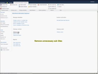 SharePoint classification - SharePoint Information Organizer