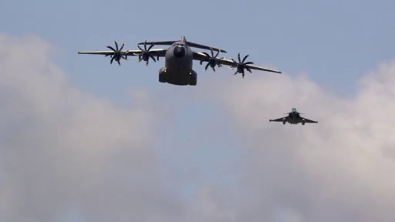 Défilé du 14 Juillet: premières répétitions avec les pilotes de l'Armée de l'air