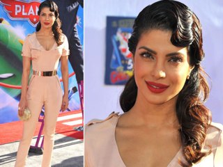 Priyanka Chopras Vintage Look At Planes Premiere
