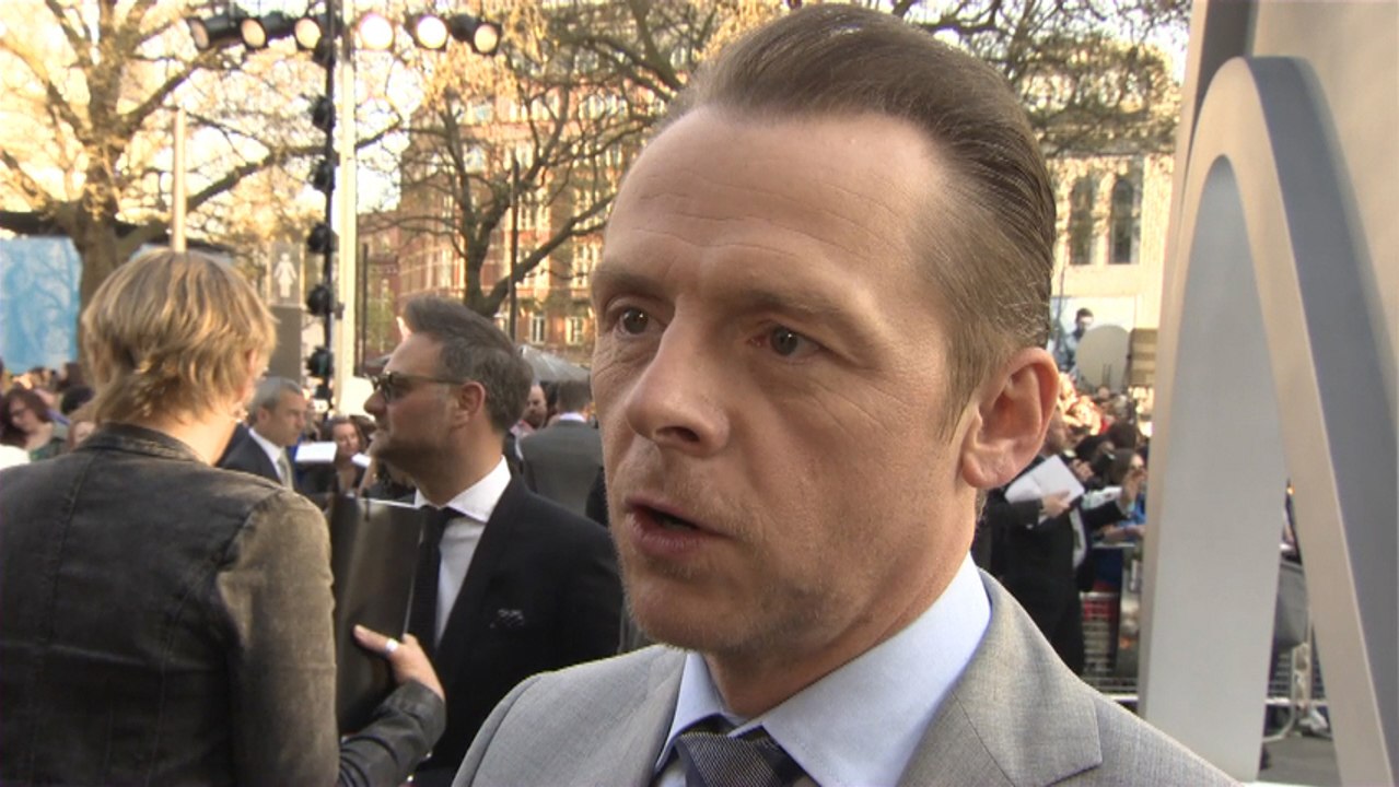 Star Trek Into Darkness Premiere: Simon Pegg Is Scotty