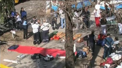 Gas explosion reduces apartment block to rubble in Argentina