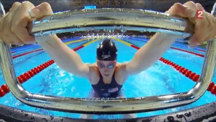 Finale 200m dos (F) - ChM 2013 natation