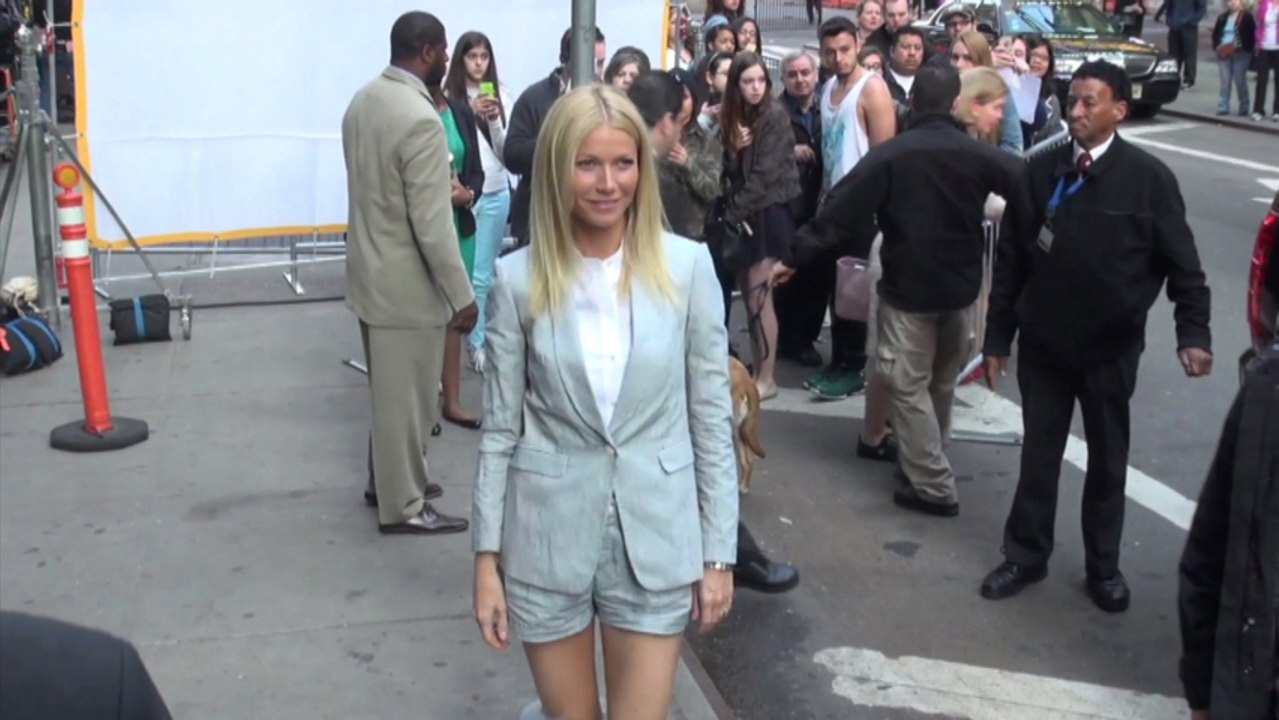 Gwyneth Paltrow Shows Off Her Fashions And Tom Sturridge Proves He's Alive