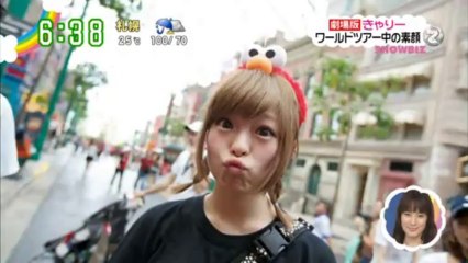 きゃりーぱみゅぱみゅワールドツアー中の素顔に密着