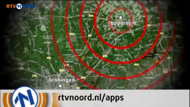 Meld een aardbeving met de aardbevingsmelder van RTV Noord [6-8-2013] - RTV Noord