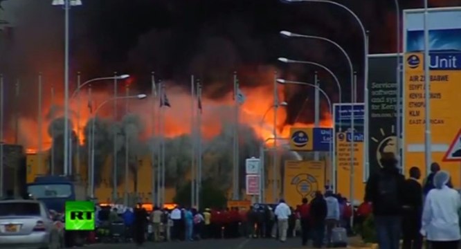 Kenya : énorme incendie à l'aéroport de Nairobi