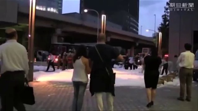 Les rues de Tokyo envahies de mousse