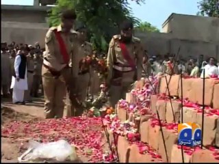 Col Mustafa Funeral Prayersl-07 Aug 2013