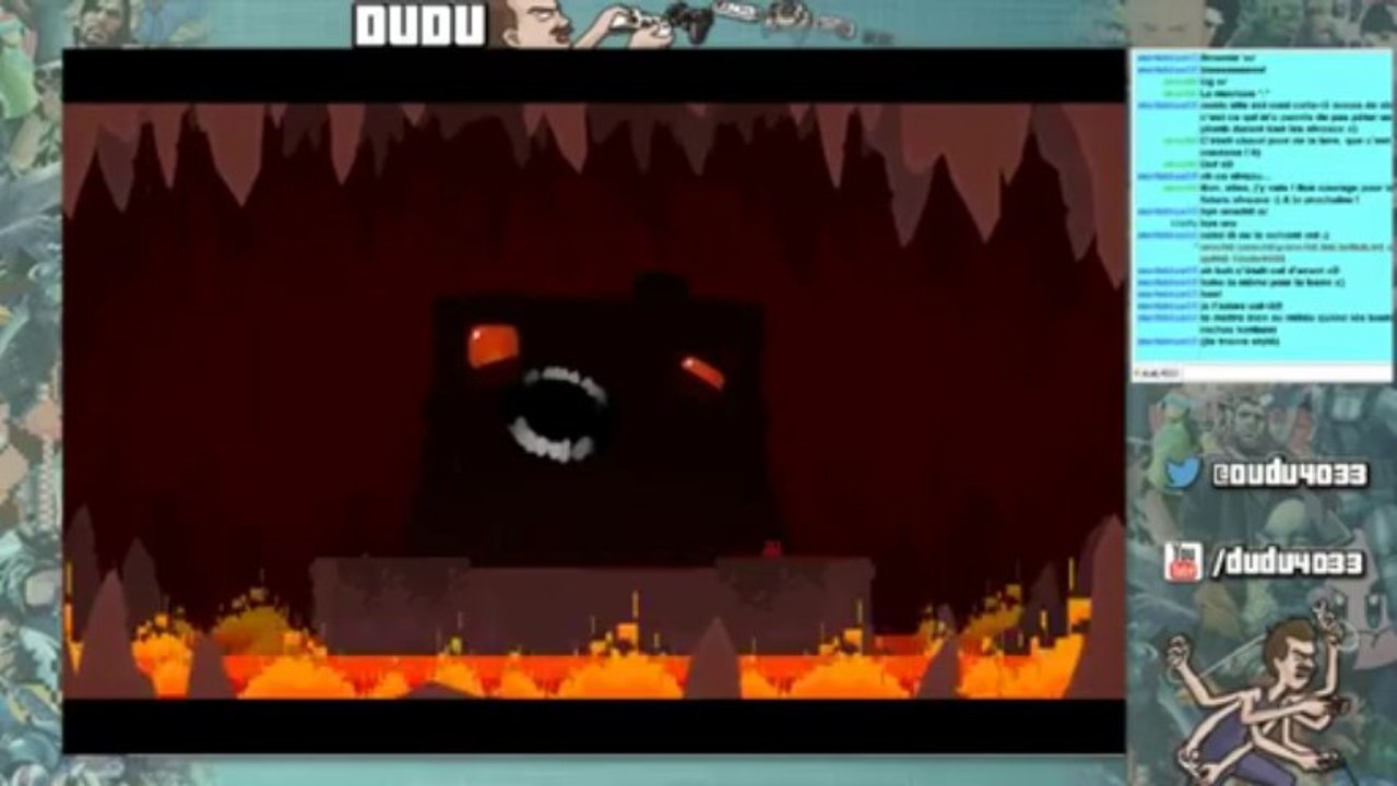 Super meat boy presque fini en live