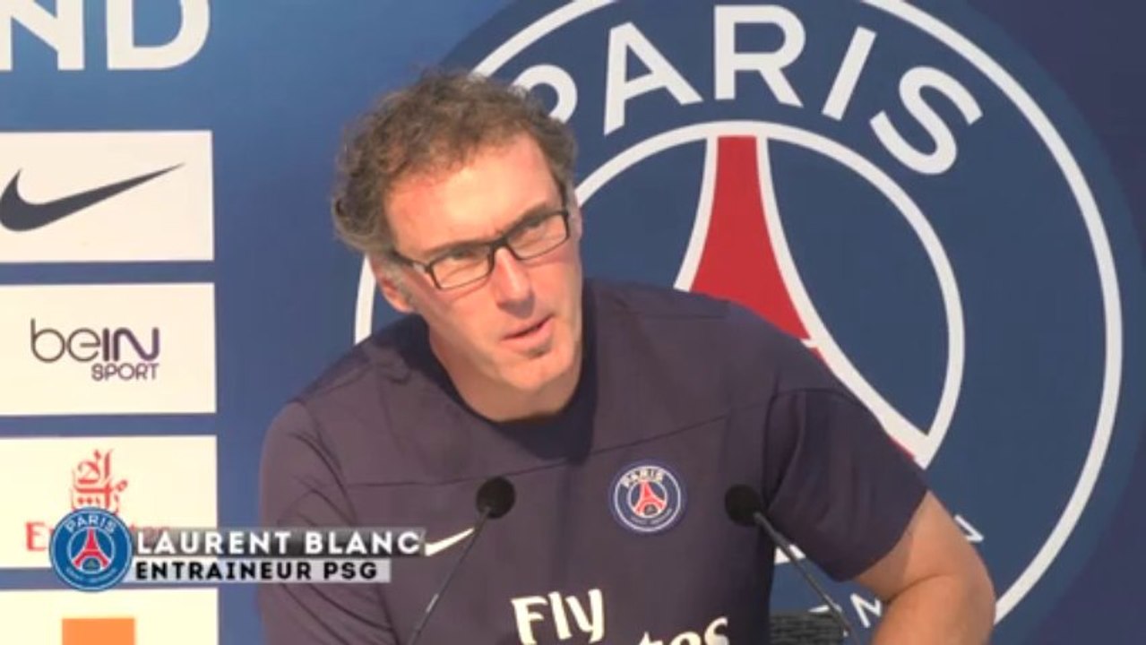 Laurent Blanc évoque la préparation et le merca...