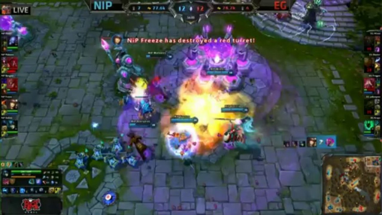 Recap Lcs Summer "EG vs NIP" Week 7