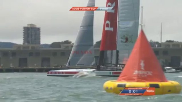 Vela - El Luna Rossa gana en el retorno del Artemis Racing