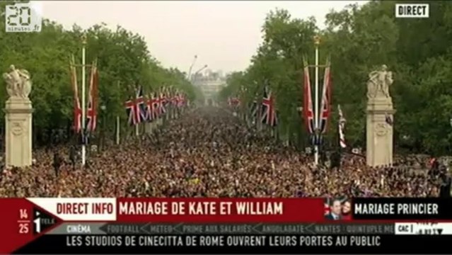 le baiser de William et Kate