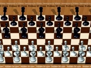 3D Chess Stereogram