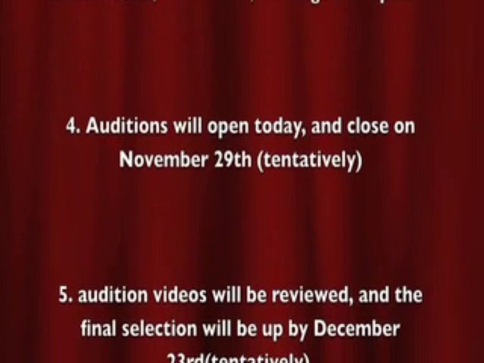 QB Abridged one shot casting call - open