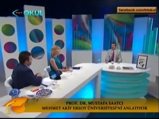 Mehmet Akif Ersoy Rektörü Prof. Dr. Mustafa Saatcı (1)