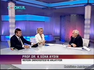 Mersin Üniversitesi Rektörü Prof Dr K Süha Aydın 2