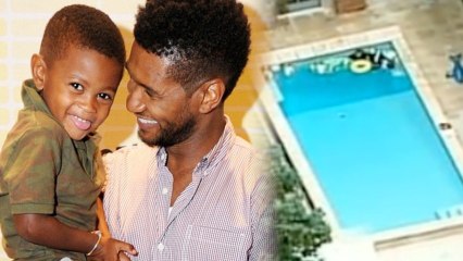 Usher's Son in ICU After Near Drowning
