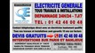 SOS ELECTRICIEN QUALIFELEC - 0142460048 - PARIS 10eme - OUVERT EN AOUT - ELECTRICITE URGENCE 24H/24