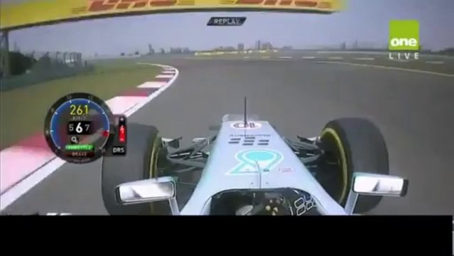 Lewis Hamilton Q3 Pole Position Lap Chinese GP 2013
