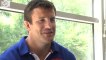 Leçon de rugby avec les joueurs de l'équipe de France :  Damien Traille,  Trois-quart centre