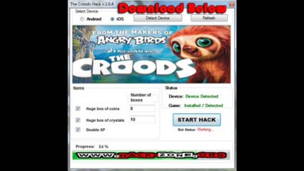 The Croods Hack Cheat Mod Glitch Unlimited Coins Gameplay iPhone iOS iPod Andriod