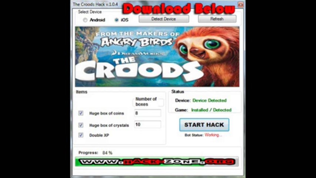 The Croods Hack Cheat Mod Glitch Unlimited Coins Gameplay iPhone iOS iPod Andriod