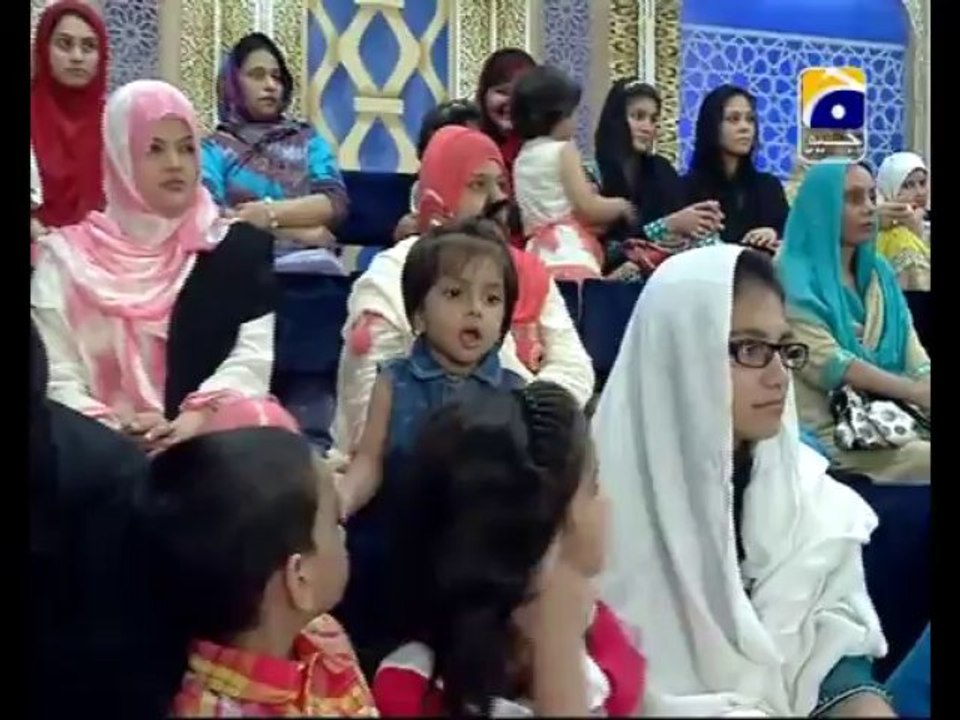 28th Iftari Ishaiya Part 2 in Amaan Ramazan with Aamir Liaquat 1434h 7-8-2013 -005