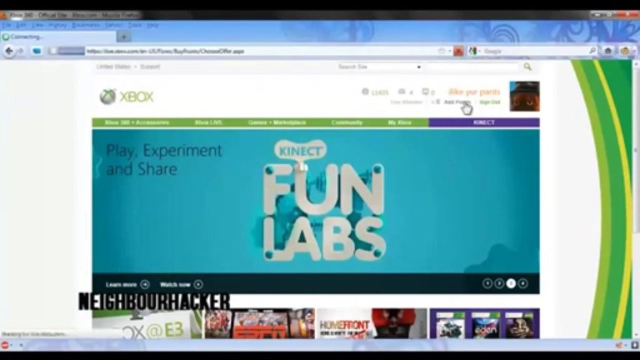 XBOX LIVE Microsoft Points Generator 2013 August