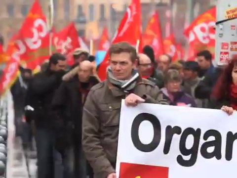 Manifestation de la CGT à Lille
