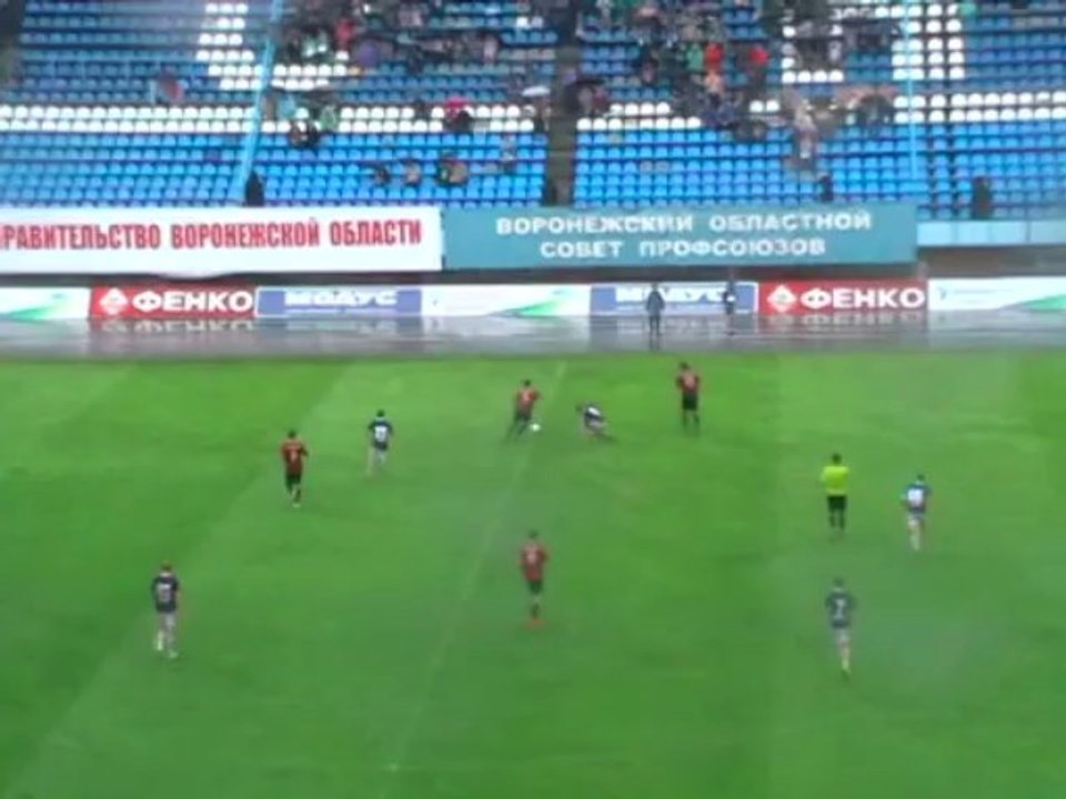 1 тайм 4 тур.4.08.13 Факел-Металлург(Липецк) 2-1