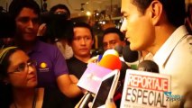 David Zepeda @davidzepeda1 en entrevistas durante su firma de autógrafos Plaza de las Estrellas