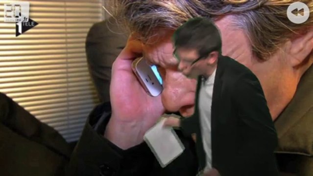 Quand Jean-Louis Borloo fait semblant de téléphoner..