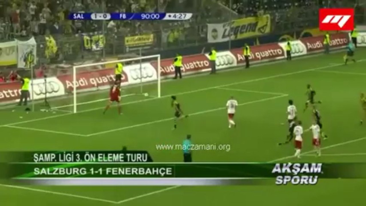 Fenerbahçe 3 - 1 Salzburg _ Geniş Özeti