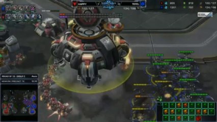 Happy vs Tefel - Game 2 - WCS Starcraft 2
