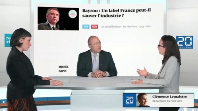 Michel Sapin : «Plus vous êtes une petite entreprise de l'industrie, plus vous payez d'impôts …»