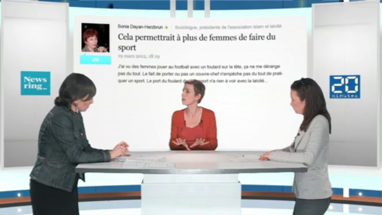 Clémentine Autain, que pensez-vous du débat sur le port du voile?