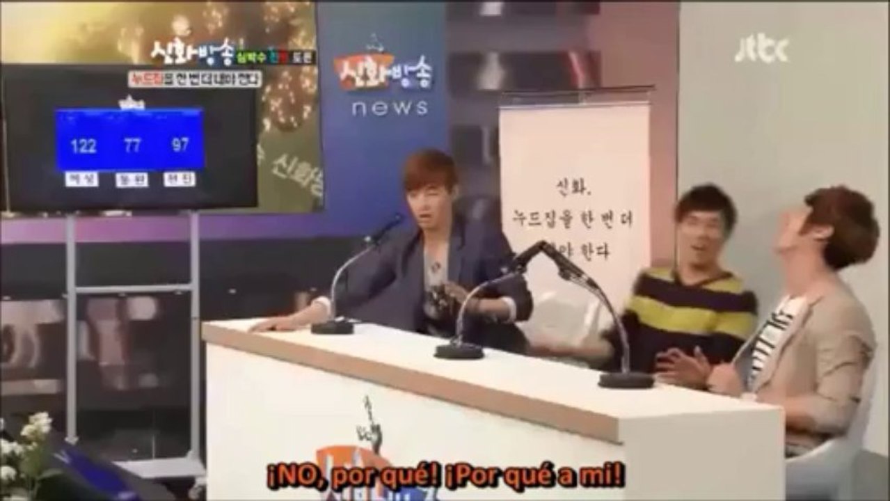 [cut] shinhwa broadcast - Tema en debate: volver a hacer fotos desnudos