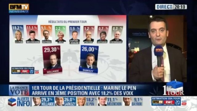 Florian Philippot: «Marine Lepen devient la chef d'opposition»